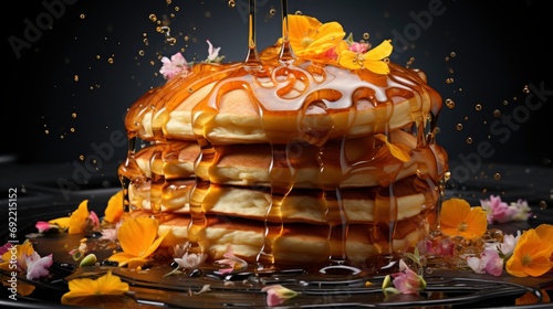 Sweet Pancakes , Background HD, Illustrations