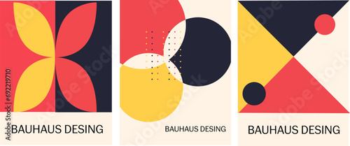 Geometric pattern of natural lines. Minimal floral fruit plants of simple shapes, abstract eco farming concept.  Bauhaus. Vector modern banner eps 10