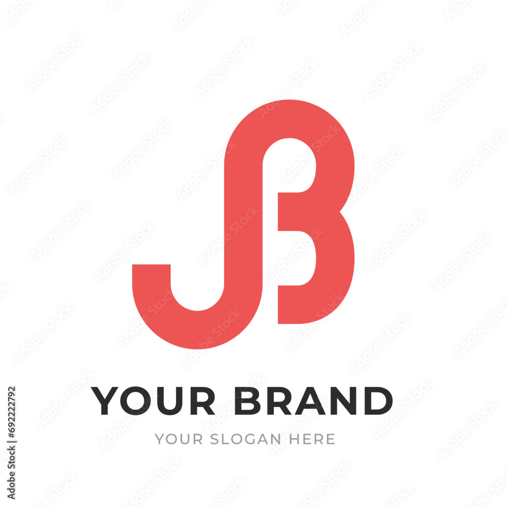 Set of Letter JB, BJ, J, B Logo Design Collection, Initial Monogram Logo, Modern Alphabet Letter JB, BJ, J, B Unique Logo Vector Template Illustration for Business Branding. Set of Letter JB, BJ, J, B Logo Design Collection, Initial Monogram Logo, Modern Alphabet Letter JB, BJ, J, B Unique Logo Vector Template Illustration for Business Branding.