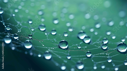 Morning Dew Artistry Spider Web