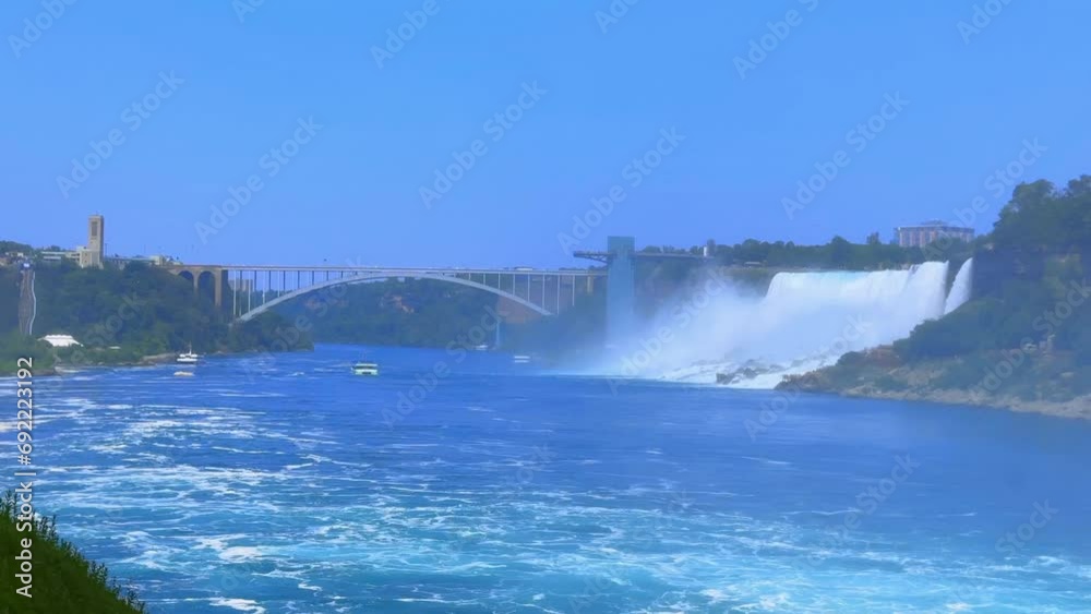 Niagara Falls in Ontario, Canada Niagara Falls in Ontario, Canada