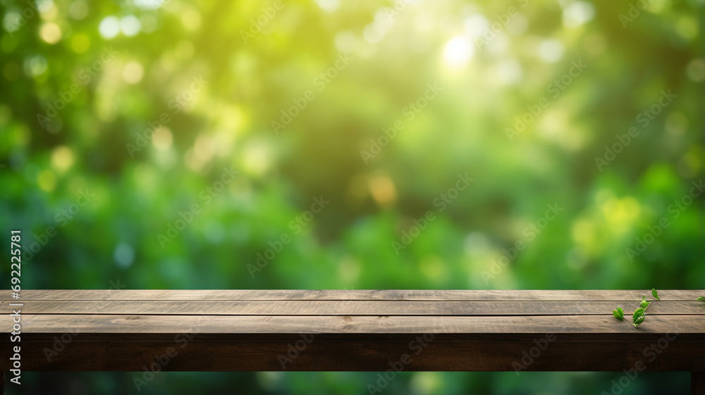 empty wood table background empty wood table background