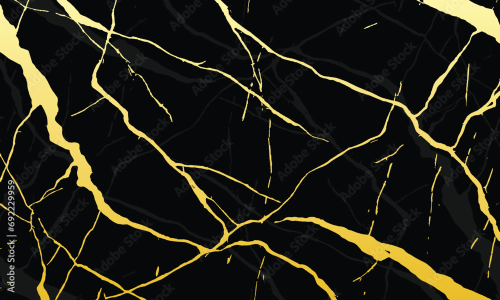Luxury Black and Gold Marble texture background vector. Panoramic Marbling texture design for Banner, invitation, wallpaper, headers, website, print ads, packaging design template Luxury Black and Gold Marble texture background vector. Panoramic Marbling texture design for Banner, invitation, wallpaper, headers, website, print ads, packaging design template
