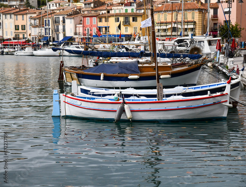 boats in the harbor