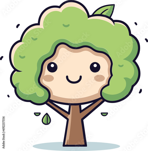 Sylvan Sonata Artistic Tree Vector MelodiesArtisanal Canopies Handcrafted Vector Trees
