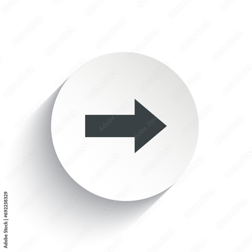 An icon right with the circle background plus the shadow behind of it. An icon right with the circle background plus the shadow behind of it.