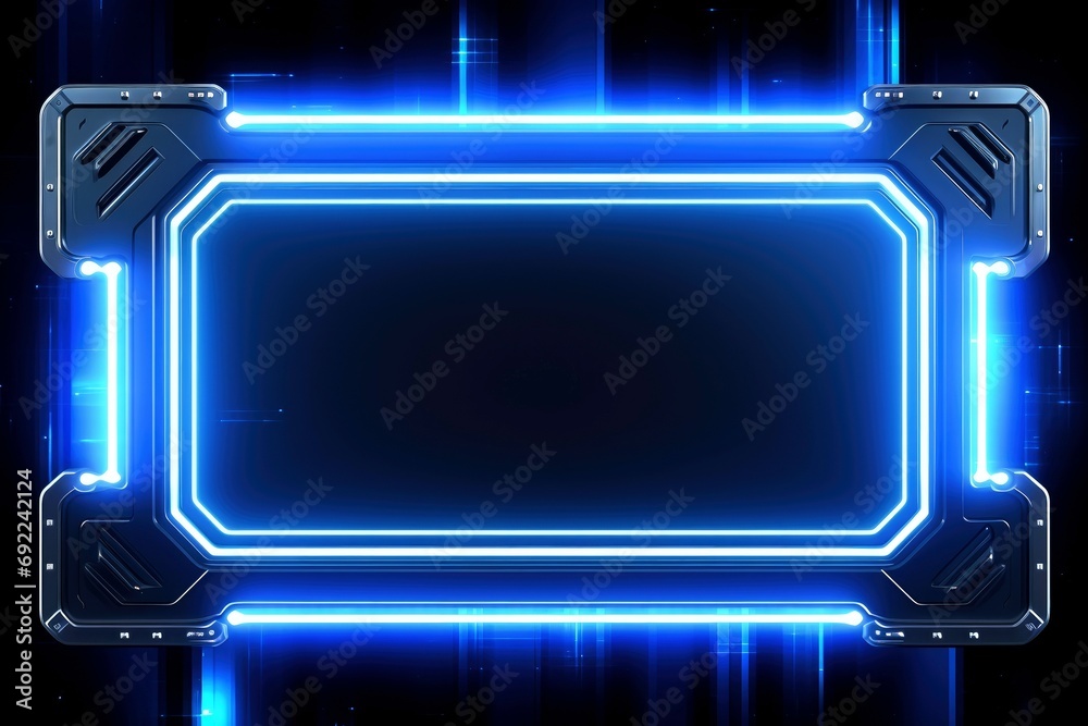 Abstract high tech border, futuristic technology background Abstract high tech border, futuristic technology background