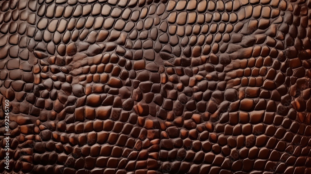 Snake skin luxurious texture. Seamless reptile leather texture.