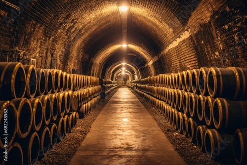 Cellar Elegance: Journey into the Historic Champagne Cellars of Reims, France - Experience the Culinary Adventure of Sparkling Wine Aging to Perfection in Dimly Lit Tunnels.
