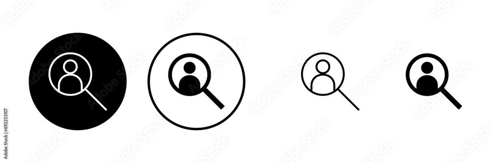 Hiring icons set. Human resources concept. Recruitment. Search job vacancy icon. Hire. Find people icon Hiring icons set. Human resources concept. Recruitment. Search job vacancy icon. Hire. Find people icon