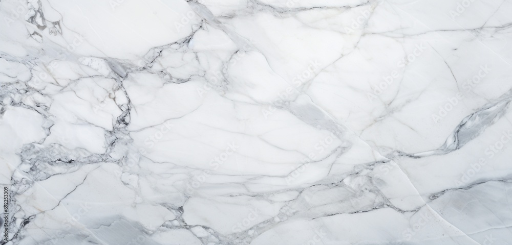 Obraz premium a white Carrara statuaries marble texture background with an HD camera, capturing the fine details and subtle variations that make each slab a unique masterpiece of natural art.