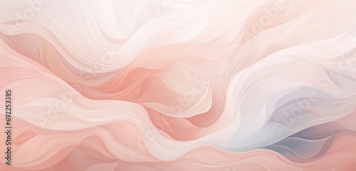 A light pale vector backdrop, where abstract white and grey patterns interplay with radiant coral pink hues, offering a harmonious and aesthetically pleasing digital canvas. photo