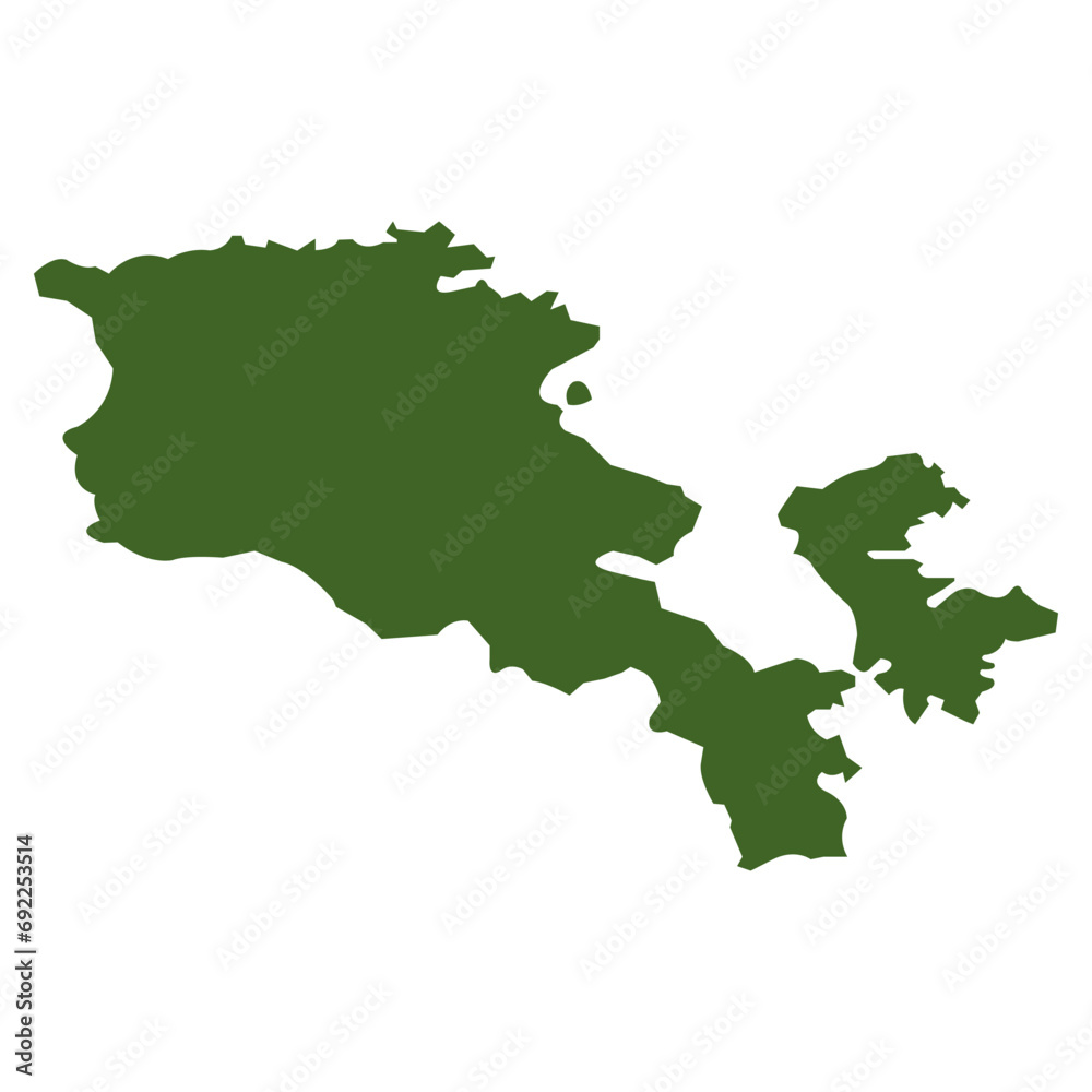 Armenia country map