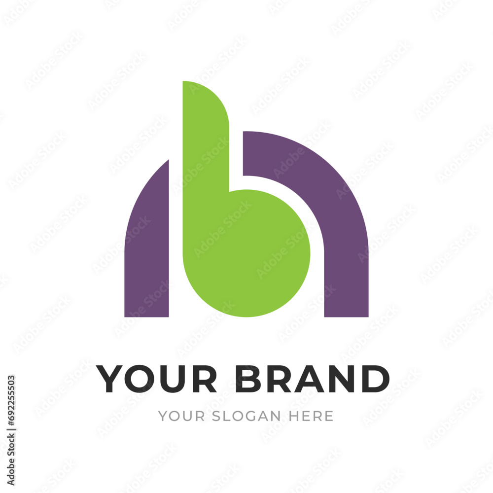 Set of Letter NB, BN, B, N Logo Design Collection, Initial Monogram Logo, Modern Alphabet Letter NB, BN, B, N Unique Logo Vector Template Illustration for Business Branding.