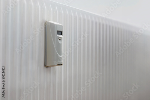 Heat meter the radiator - temperature sensor - heat price photo