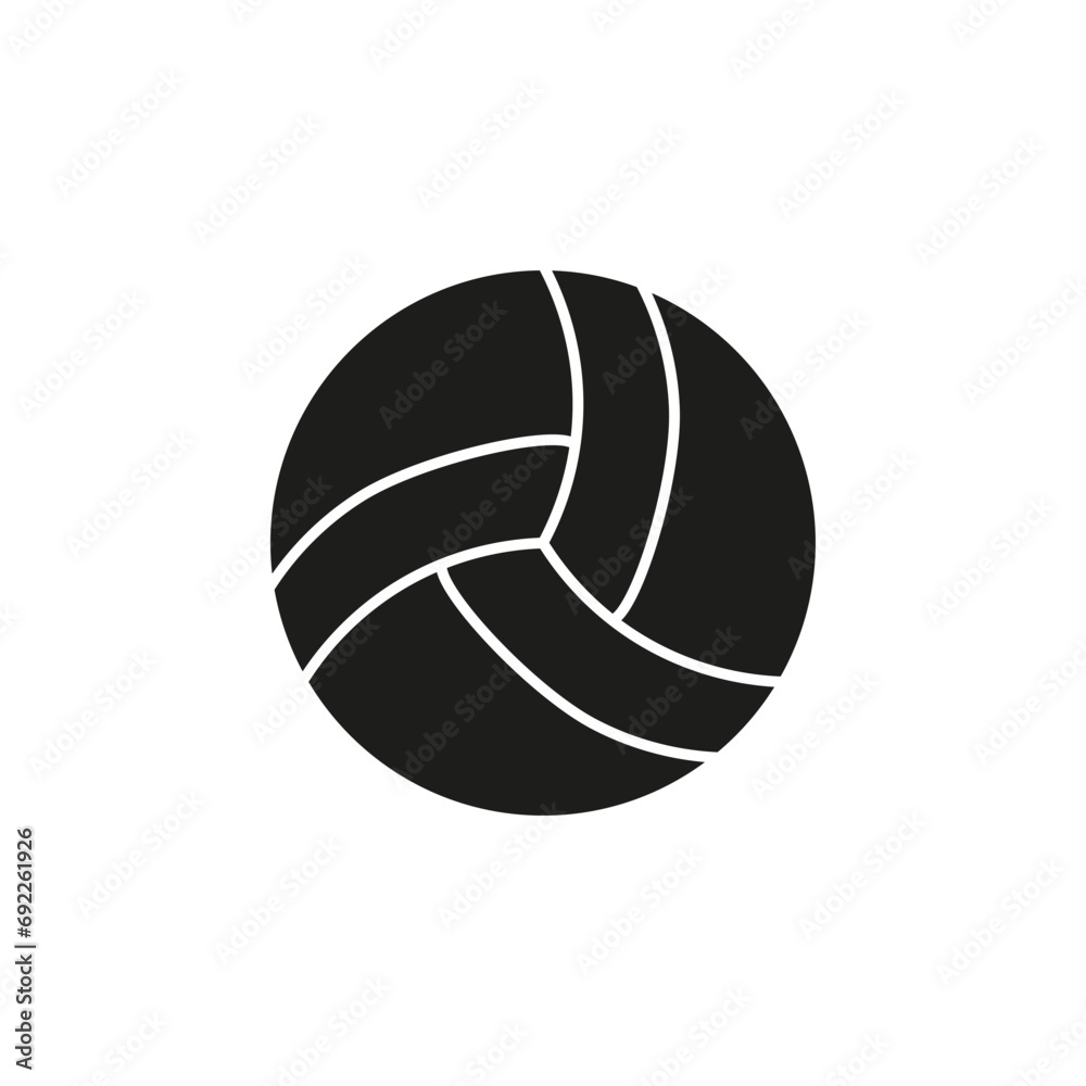 volleyball ball icon. Sport game. Vector illustration. EPS 10. volleyball ball icon. Sport game. Vector illustration. EPS 10.
