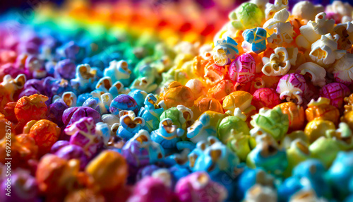 Savor the Rainbow: National Popcorn Day's Multicolored Popcorn Delight