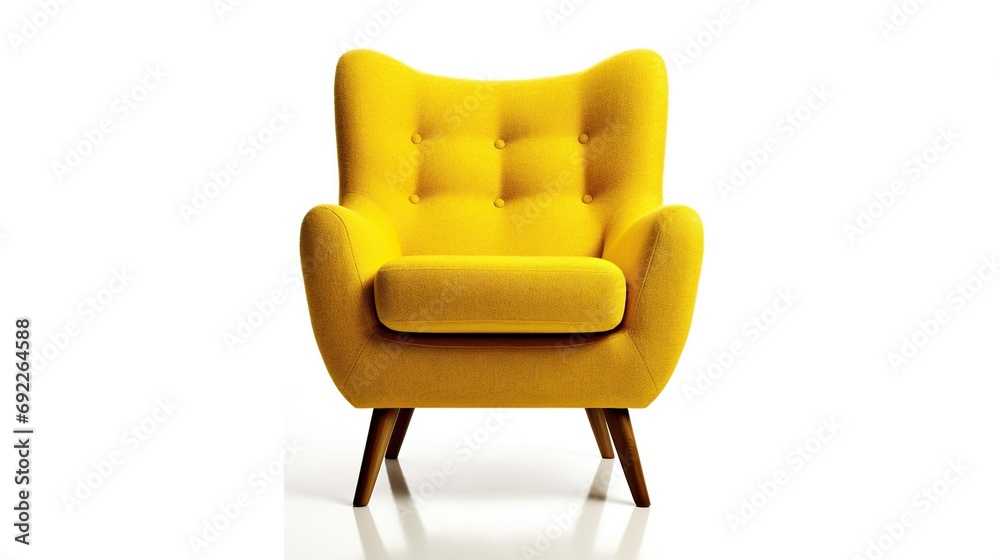 Armchair on white background Armchair on white background