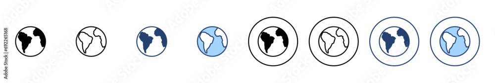 World map vector. Worldmap sign and symbol. Globe icon World map vector. Worldmap sign and symbol. Globe icon