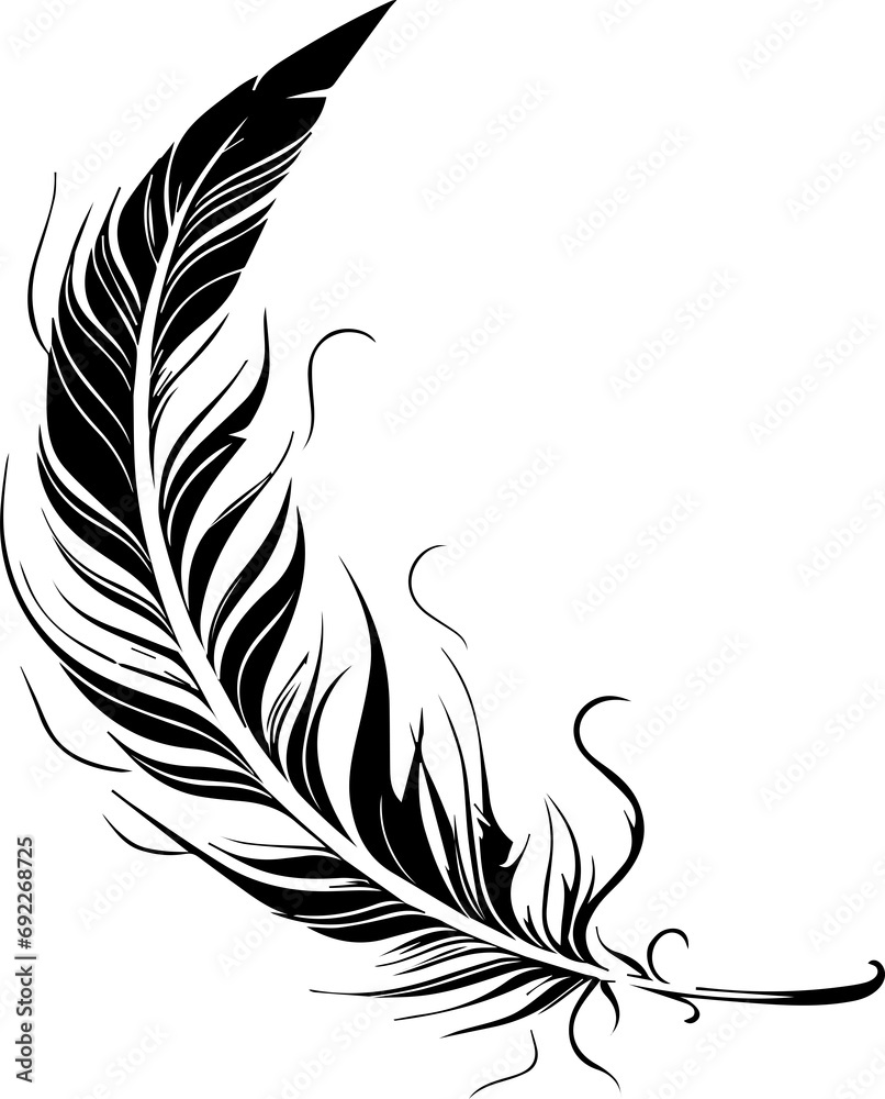 Obraz premium Maori Feathers