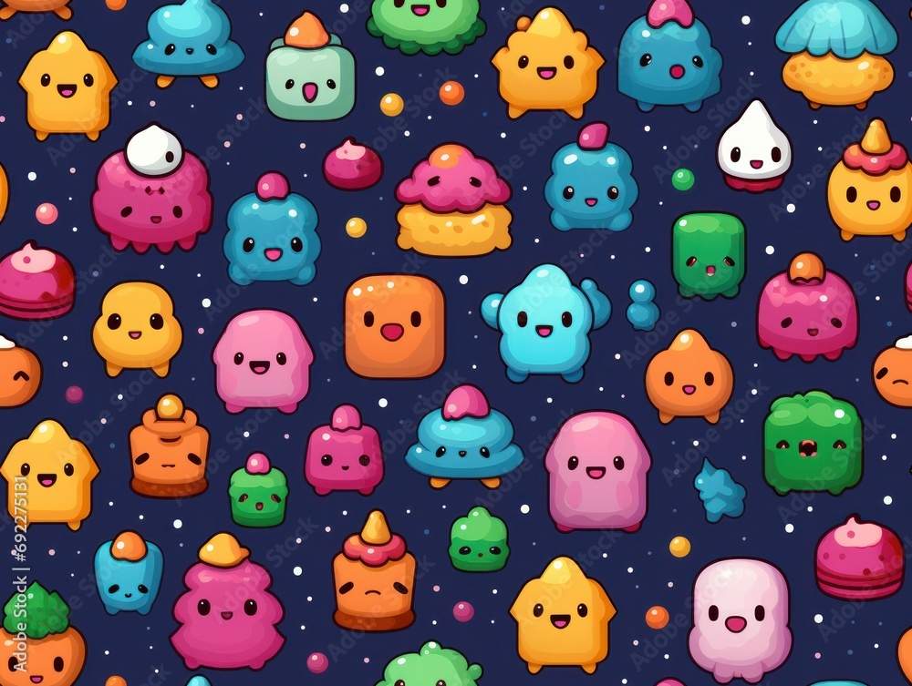 cute cartoon seamless pattern cute cartoon seamless pattern
