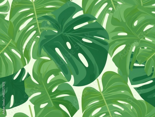 leaf seamless pattern