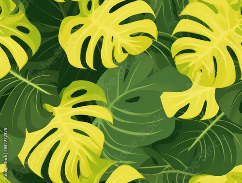 leaf seamless pattern