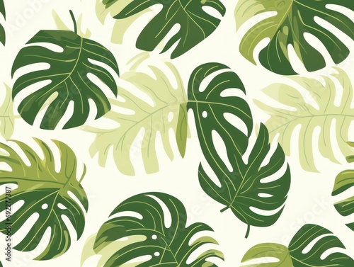 leaf seamless pattern