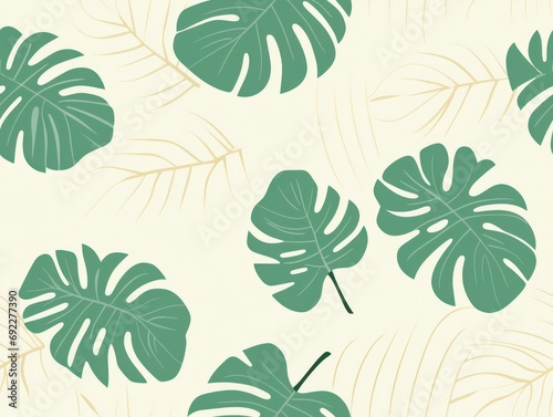 leaf seamless pattern