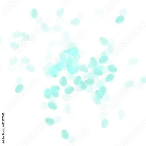 Colorful confetti on a transparent background. Event and party celebration elements. © arinee