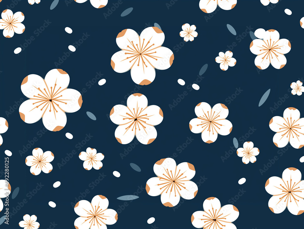 Repeated pattern for wallpaper