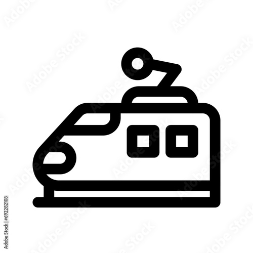 Electric Train Icon