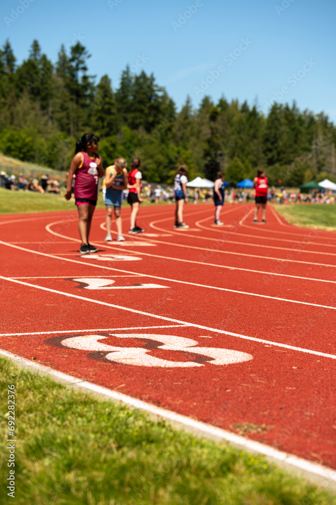 girls' track and field