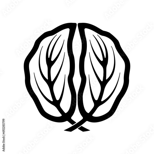 柏紋・光臨中陰抱き柏（こうりんちゅうかげだきかしわ）