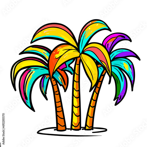 Palms of Play Three Whimsical Wonders in Childlike Color