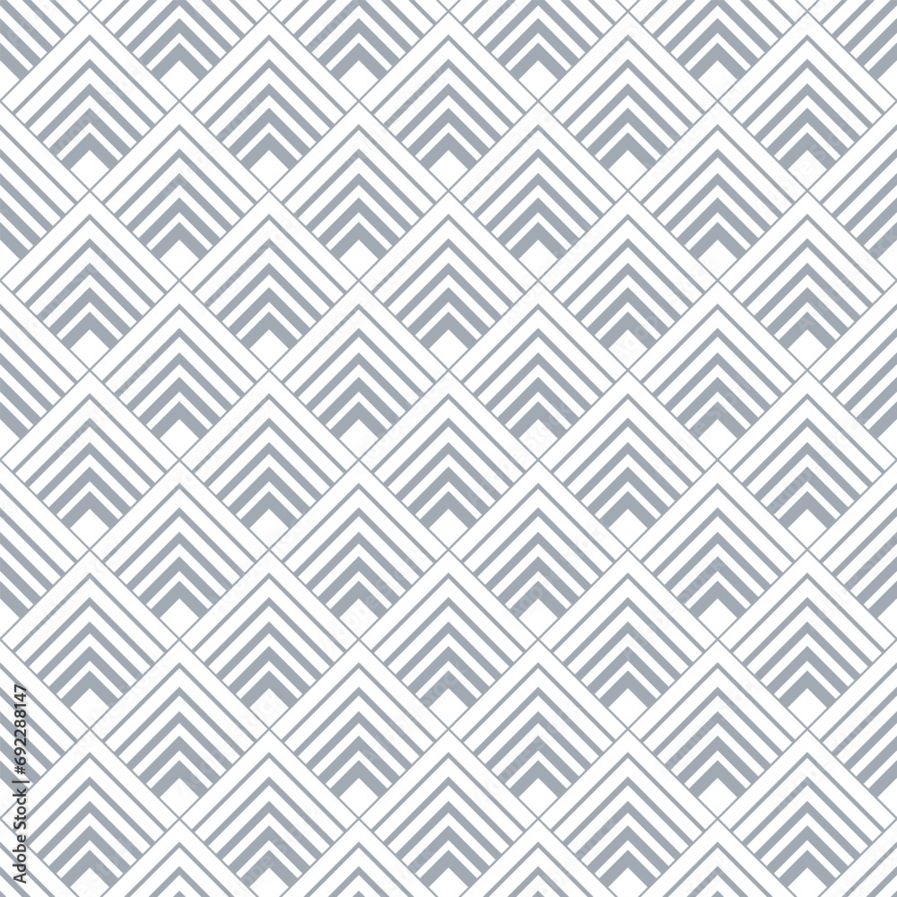 Abstract geometric pattern. A seamless vector background. White and gray ornament. Graphic modern pattern. Simple lattice graphic design. Abstract geometric pattern. A seamless vector background. White and gray ornament. Graphic modern pattern. Simple lattice graphic design.