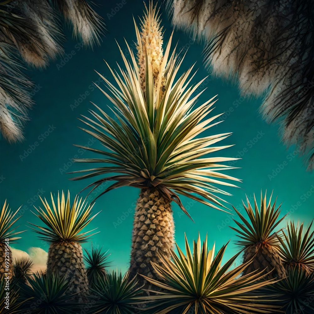 palm trees with nice background palm trees with nice background