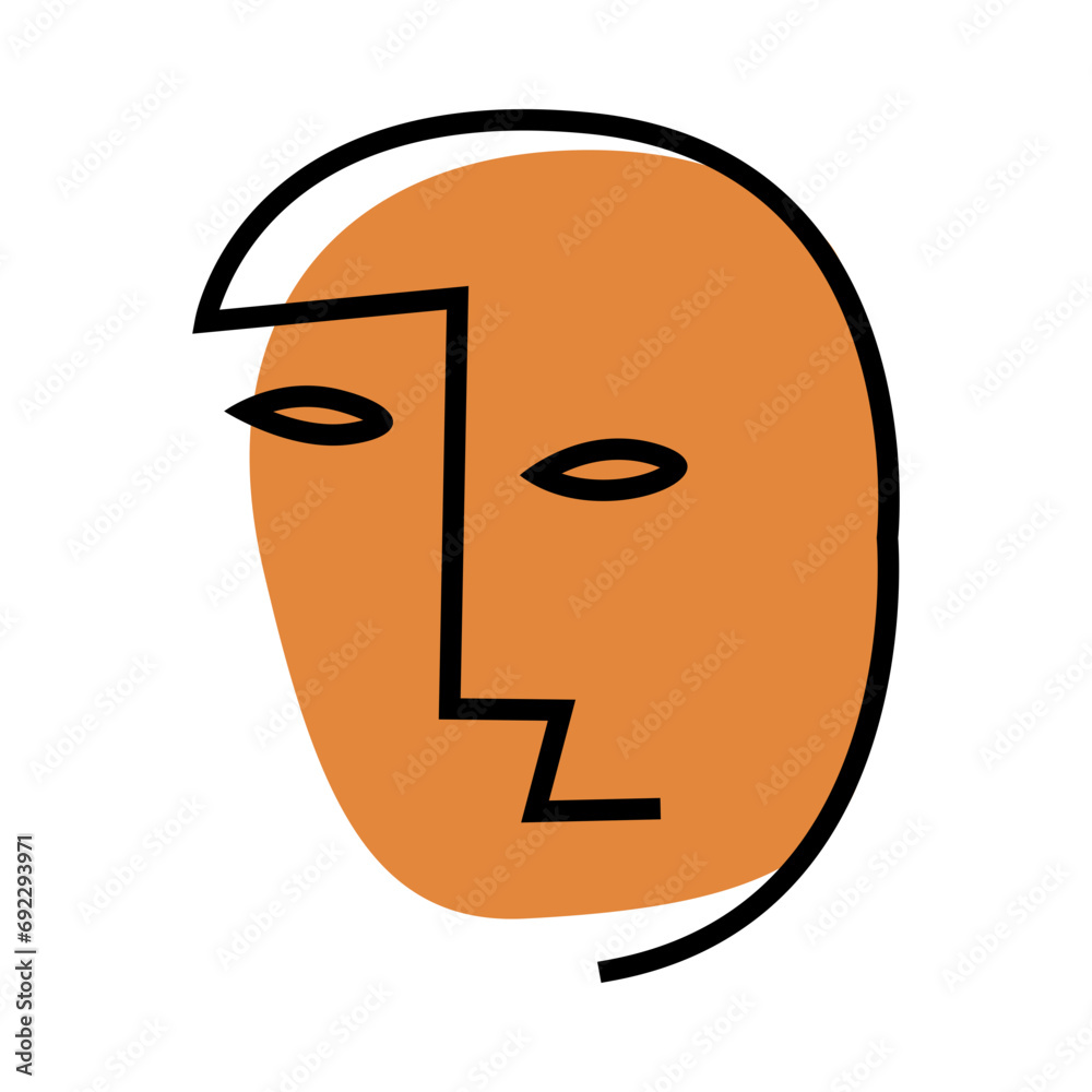 Henry Mattise art vector flat design Henry Mattise art vector flat design