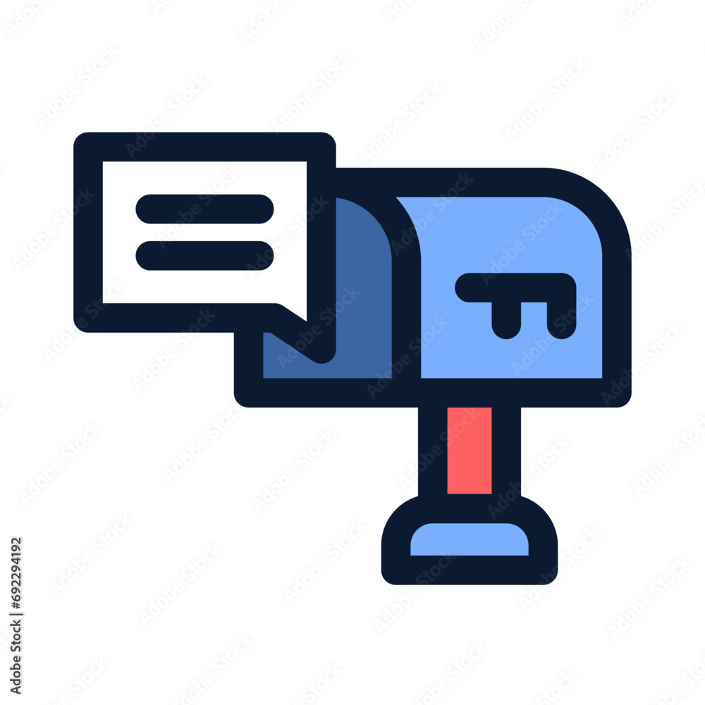 Fototapeta premium Mail Box Icon