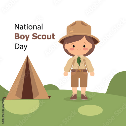 National Boy Scout Day On February 08