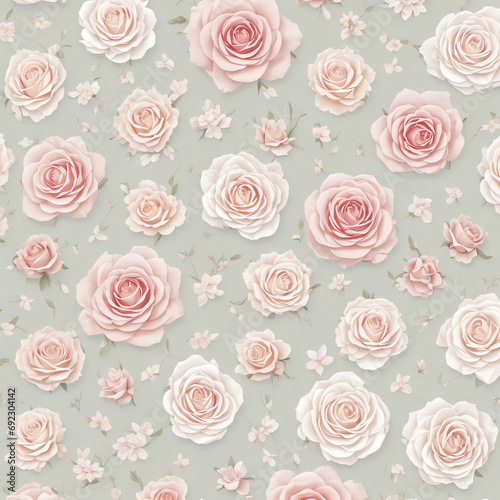 white rose beautiful seamless square background wallpaper