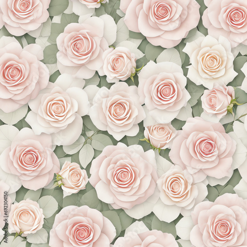 white rose beautiful seamless square background wallpaper