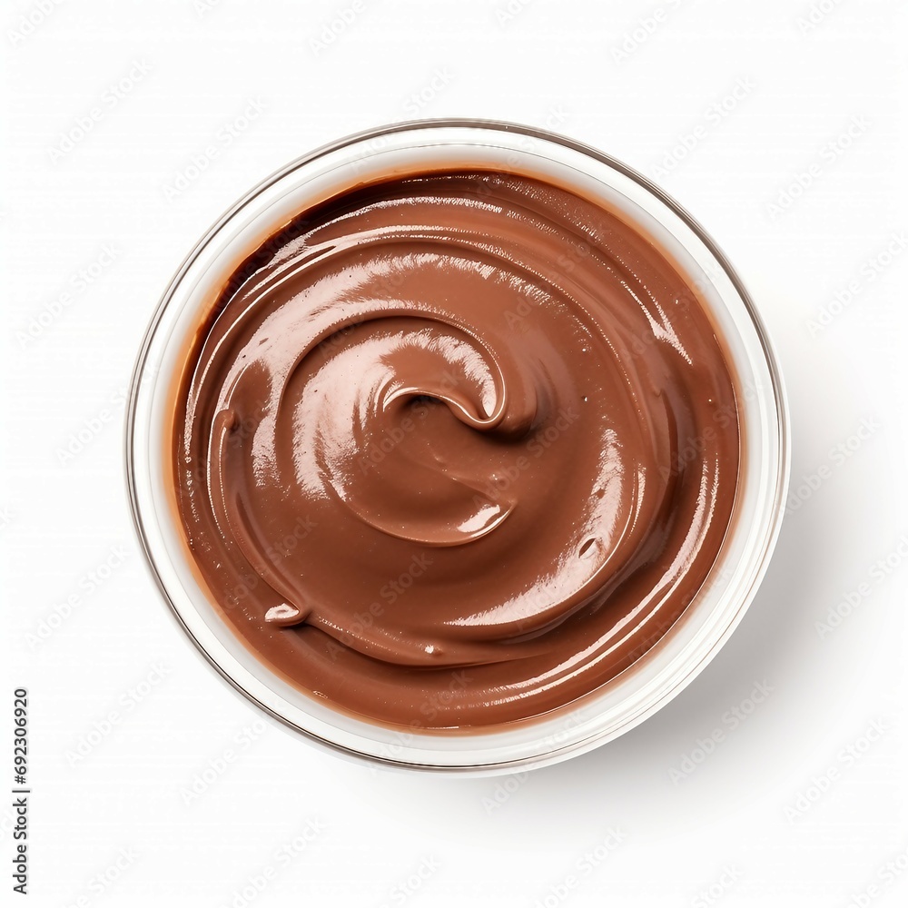 chocolate pudding in a glass chocolate pudding in a glass