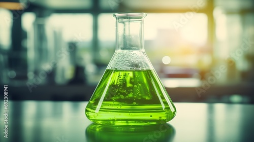 Analyzing a Green Chemical in a Beaker