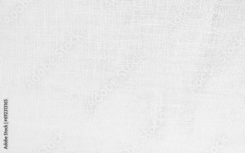 White burlap background and texture