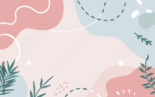 Floral background  Abstract. Good for fashion fabrics  postcards  email header  wallpaper  banner  events  covers  advertising  and more. Valentine s day  women s day  mother s day background.