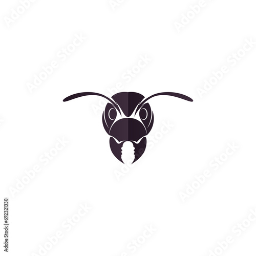 Ant Logo vector illustration template design