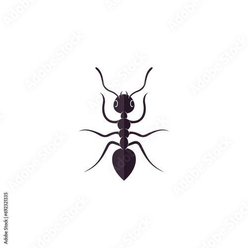 Ant Logo vector illustration template design