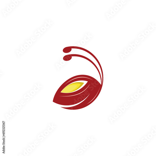 Ant Logo vector illustration template design