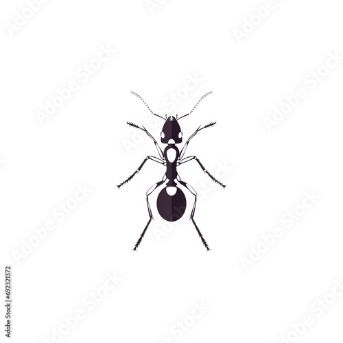 Ant Logo vector illustration template design